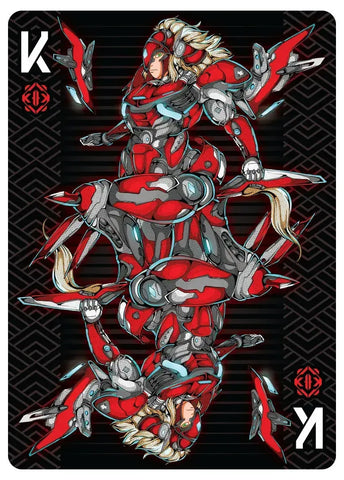 ZODIAKAI: ONYX Edition - Premium Cyberpunk Japanese Zodiac Playing Cards - Wonderland Workshop - KardecK Series - Image 8