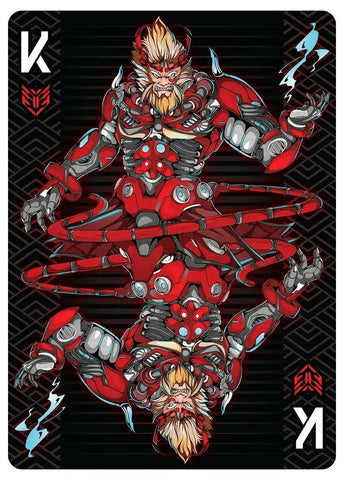 ZODIAKAI: ONYX Edition - Premium Cyberpunk Japanese Zodiac Playing Cards - Wonderland Workshop - KardecK Series - Image 9