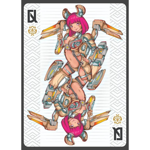 ZODIAKAI: Ruby Edition - Premium Cyberpunk Japanese Zodiac Playing Cards - Wonderland Workshop - KardecK Series - Image 11