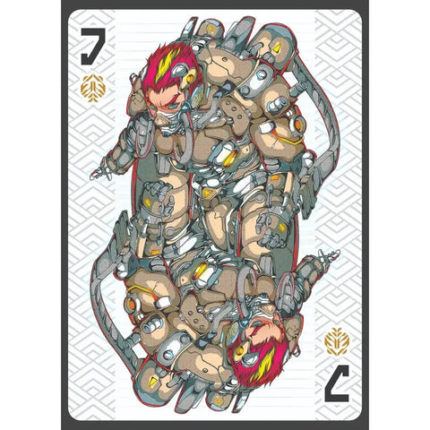 ZODIAKAI: Ruby Edition - Premium Cyberpunk Japanese Zodiac Playing Cards - Wonderland Workshop - KardecK Series - Image 14