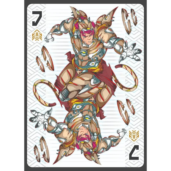 ZODIAKAI: Ruby Edition - Premium Cyberpunk Japanese Zodiac Playing Cards - Wonderland Workshop - KardecK Series