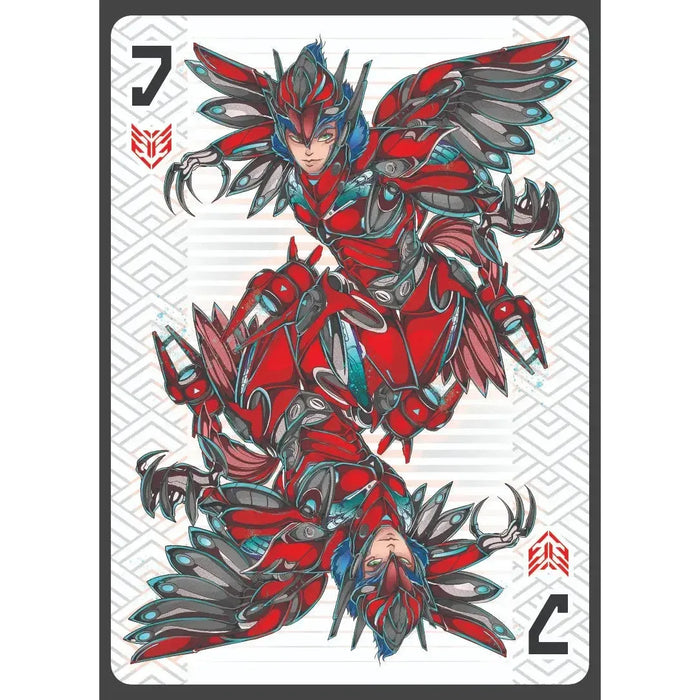 ZODIAKAI: Ruby Edition - Premium Cyberpunk Japanese Zodiac Playing Cards - Wonderland Workshop - KardecK Series