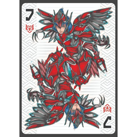 ZODIAKAI: Ruby Edition - Premium Cyberpunk Japanese Zodiac Playing Cards - Wonderland Workshop - KardecK Series - Image 16