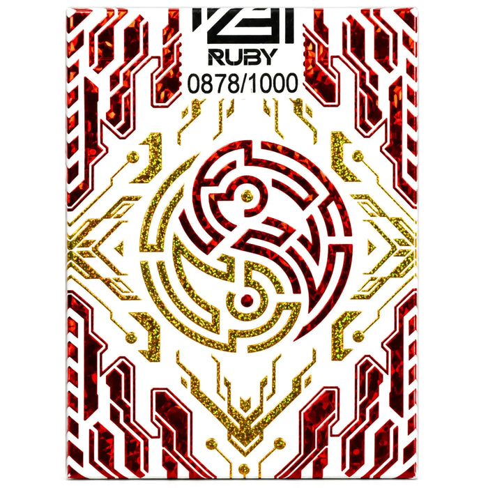 ZODIAKAI: Ruby Edition - Premium Cyberpunk Japanese Zodiac Playing Cards - Wonderland Workshop - KardecK Series