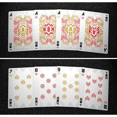 ZODIAKAI: Ruby Edition - Premium Cyberpunk Japanese Zodiac Playing Cards - Wonderland Workshop - KardecK Series - Image 2
