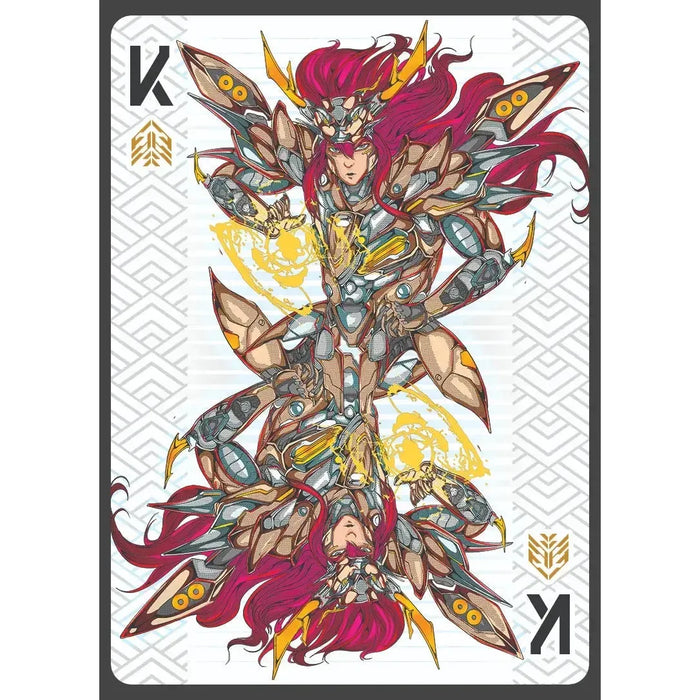 ZODIAKAI: Ruby Edition - Premium Cyberpunk Japanese Zodiac Playing Cards - Wonderland Workshop - KardecK Series