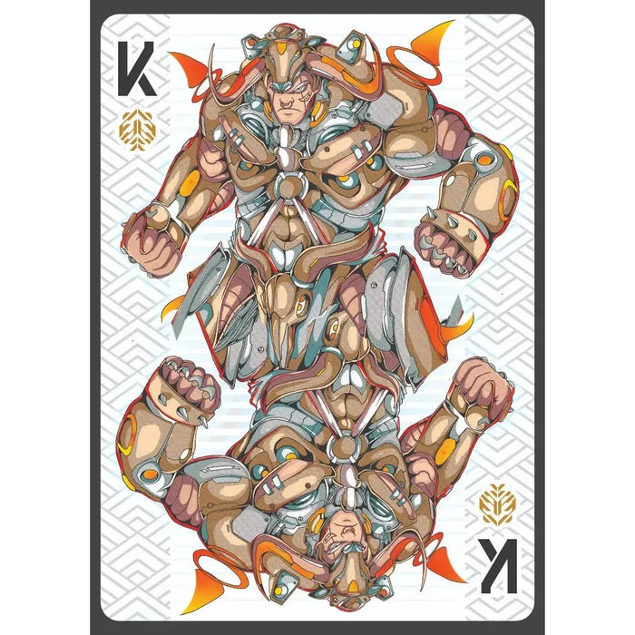 ZODIAKAI: Ruby Edition - Premium Cyberpunk Japanese Zodiac Playing Cards - Wonderland Workshop - KardecK Series