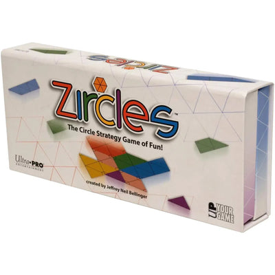 Zircles - Abstract Strategy Board Game for Family, Adults, and Children (2-4 Players, Ages 10+) - Ultra Pro Entertainment