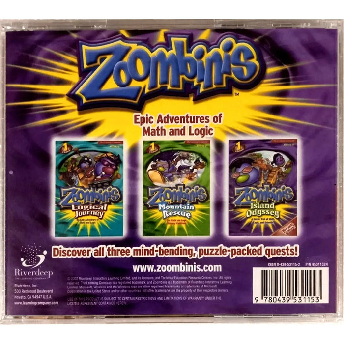 Zoombinis: Island Odyssey | Educational Math & Logic Game | CD-ROM | Windows PC & Mac