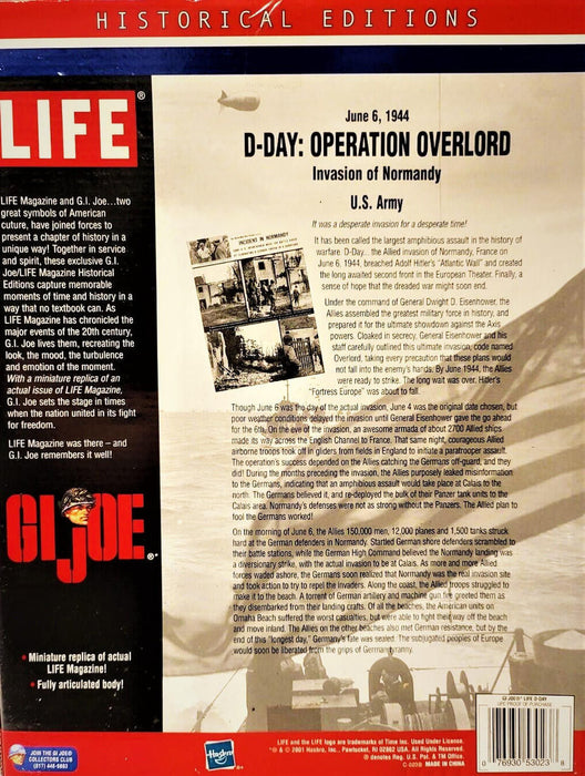 G.I. Joe - D-Day: Operation Overlord Figure (12") - Hasbro - (2001)