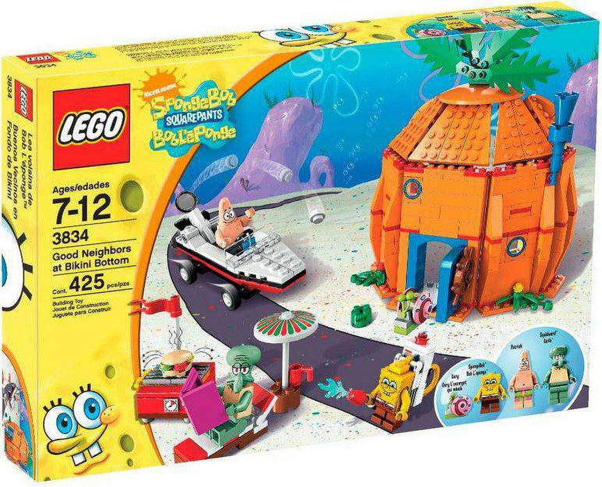LEGO SpongeBob SquarePants - Good Neighbors at Bikini Bottom Building Set (425 Pieces) | 4540184