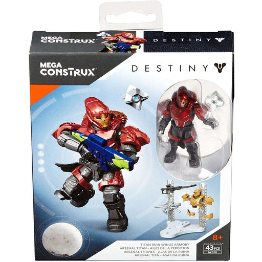 Destiny - Titan Ruin Wings Armory Figure - Mega Construx | DXD70