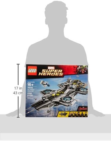 LEGO Marvel Super Heroes - The SHIELD Helicarrier Building Set (2996 Pieces) - 76042 - Image 8