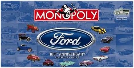 Monopoly - Ford 100th Anniversary Collector's Edition Board Game - Hasbro