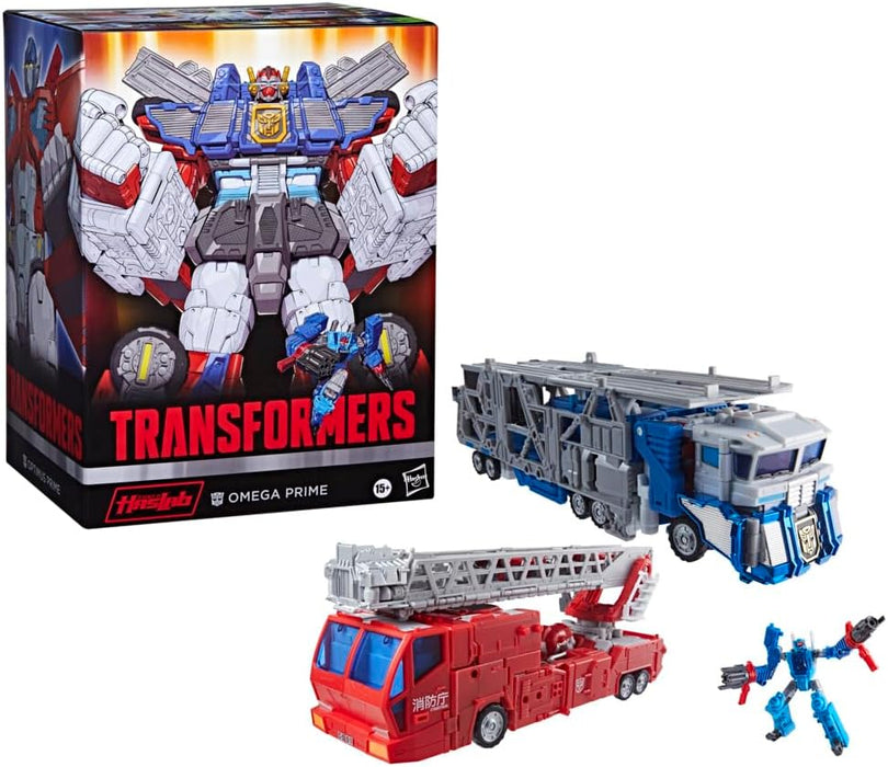 Transformers: Legacy Robots in Disguise 2001 - Omega Prime Action Figure (15") - Haslab Exclusive