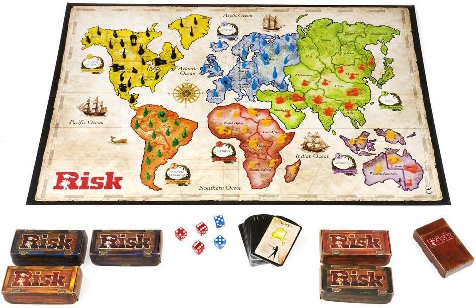 Risk - Strategy Military Board Game - Hasbro Gaming (2016)