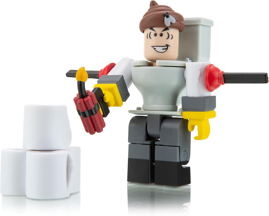 Roblox - Mr. Toilet Action Figure with Exclusive Virtual Item - Jazwares