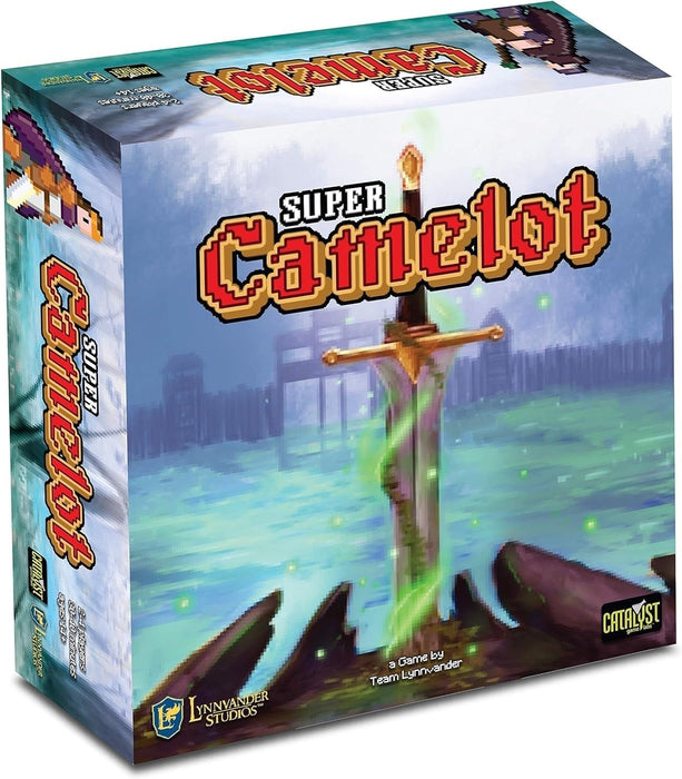 Super Camelot - Retro Adventure Board Game for Family, Adults, and Children (2-4 Players, Ages 13+) - Catalyst Game Labs