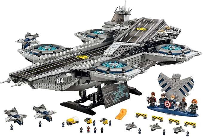 LEGO Marvel Super Heroes - The SHIELD Helicarrier Building Set (2996 Pieces) - 76042