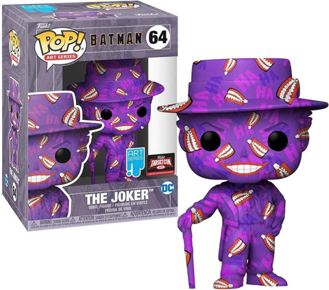 DC - Joker Artist Series Vinyl Figure with Pop! Protector - Funko - Target Exclusive - Image 1