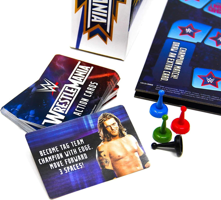 WWE - Road to Wrestlemania Board Game (Ages 6+) - Forever Clever