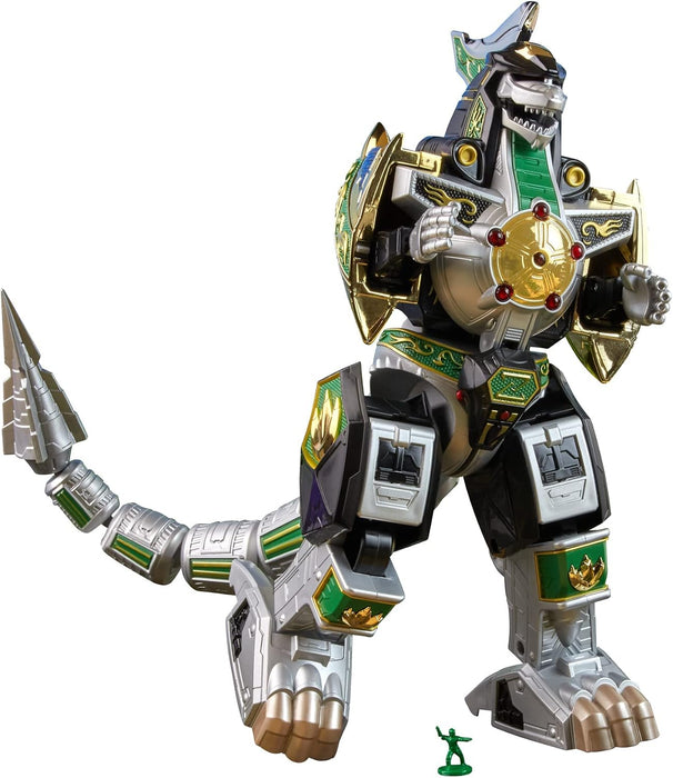 Power Rangers - Mighty Morphin Dragonzord Figure (1:144 Scale) - Hasbro - Lightning Collection Zord Ascension Project (F5179)