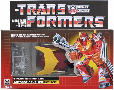 Transformers G1 Commemorative Series I Hot Rod Reissue Figure (Rodimus Major) - Hasbro - Image 3
