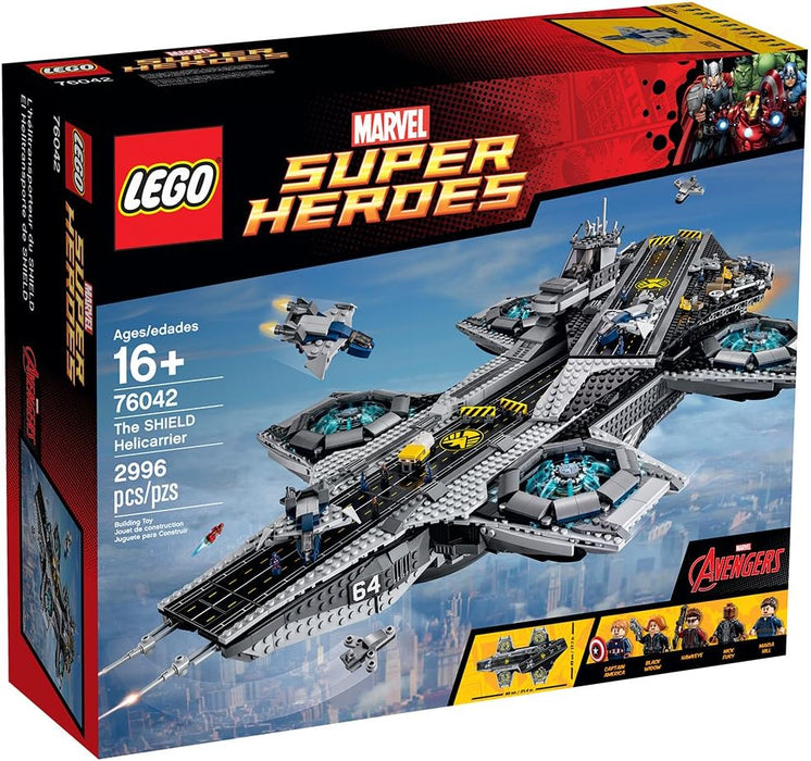 LEGO Marvel Super Heroes - The SHIELD Helicarrier Building Set (2996 Pieces) - 76042