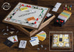 Monopoly and Clue - 2-in-1 Deluxe Vintage Wood Board Game Set (40902)