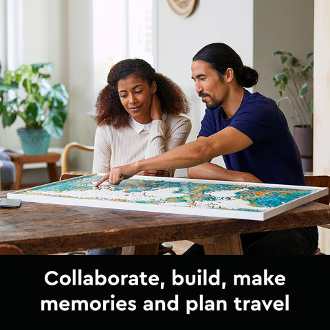 LEGO Art - World Map Building Set - Collectible Wall Art for Adults (31203) - Image 5