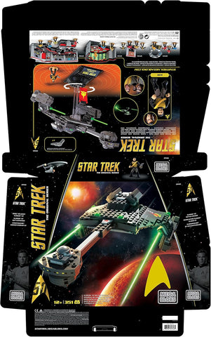 Star Trek - Klingon D7 Battle Cruiser Collector Construction Set - Mega Bloks | DPH80 - Image 10