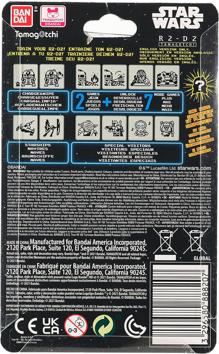 Star Wars - R2-D2 Electronic Pet - Tamagotchi - Nano Series (88821)