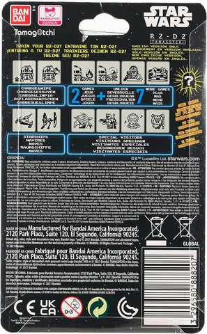 Tamagotchi [Star Wars] - Classic White R2-D2 Electronic Pet - Nano Series - Image 4