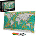 LEGO Art - World Map Building Set - Collectible Wall Art for Adults (31203)