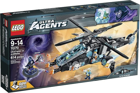 LEGO Ultra Agents - UltraCopter vs. AntiMatter Building Set (614 Pieces) - 70170 - Image 7