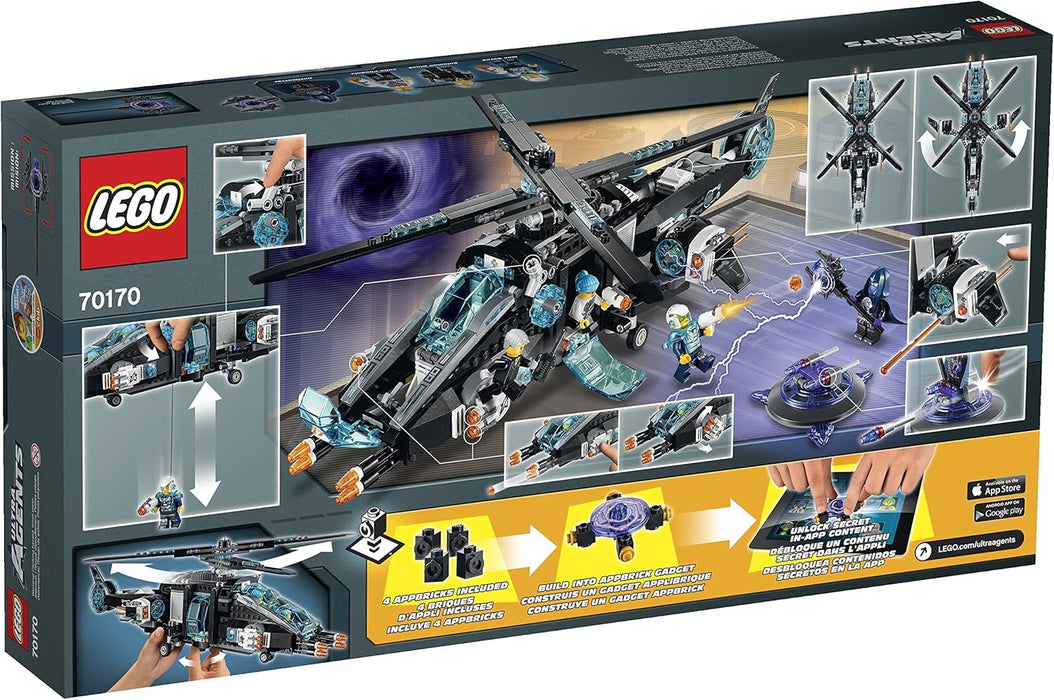 LEGO Ultra Agents - UltraCopter vs. AntiMatter Building Set (614 Pieces) - 6100986