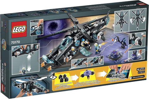 LEGO Ultra Agents - UltraCopter vs. AntiMatter Building Set (614 Pieces) - 70170 - Image 3