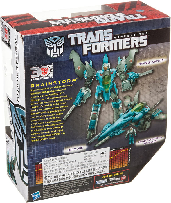 Transformers Generations - Brainstorm Figure (8") - Voyager Class - Hasbro - A7806000