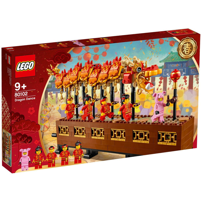 LEGO Chinese Festivals - Dragon Dance Building Set (80102)