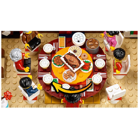 LEGO Chinese Festivals - Chinese New Year's Eve Dinner Building Set (80101) - Image 5