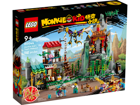 LEGO Monkie Kid's Team Hideout Building Set (80044) - Image 1