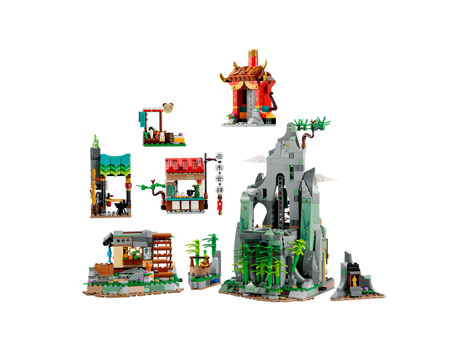 LEGO Monkie Kid's Team Hideout Building Set (80044)