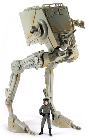 Star Wars - AT-ST (All Terrain Scout Transport, Walmart Exclusive) Vehicle with Figure (3.75