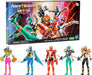 Power Rangers Dino Fury Team Up Pack 6" Action Figures - Hasbro - 5 Figures, 7 Accessories