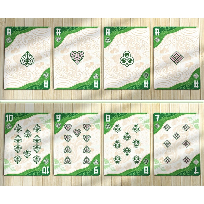 Tensei: Kaze Edition - Premium Feudal Japanese Playing Cards - Wonderland Workshop - KardecK Series