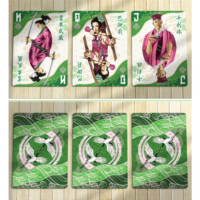 Tensei: Kaze Edition - Premium Feudal Japanese Playing Cards - Wonderland Workshop - KardecK Series