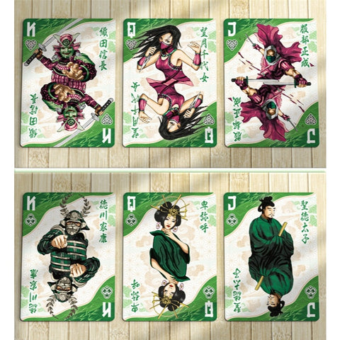 Tensei: Kaze Edition - Premium Feudal Japanese Playing Cards - Wonderland Workshop - KardecK Series