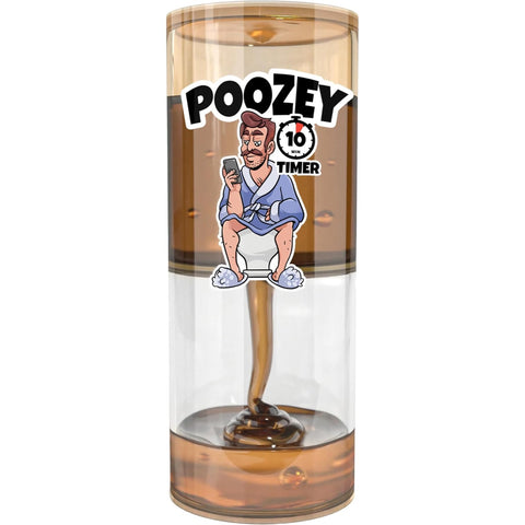 Poozey | Funny Poop Timer for The Toilet | A Gift for Dads and Husbands Who Spend Too Long in The Bathroom - Image 1