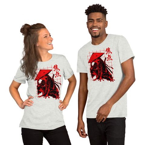 Cyberpunk Frog Samurai T-Shirt – Japanese Ronin Graphic Tee - Image 20