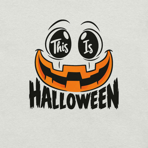 This Is Halloween T-Shirt - Spooky Pumpkin Face Graphic Tee - Image 26